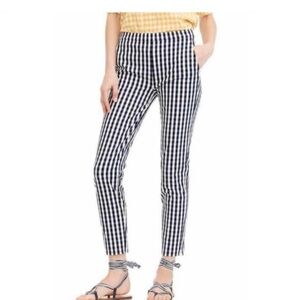 JCrew Martie pant in bi-stretch gingham